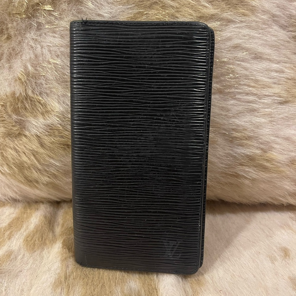 Black Epi Leather Wallet
